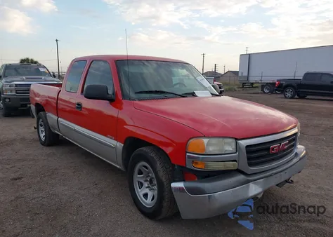 2005 GMC Sierra 1500 Sle из США, поврежденный, VIN 1GTEC19V95Z255072